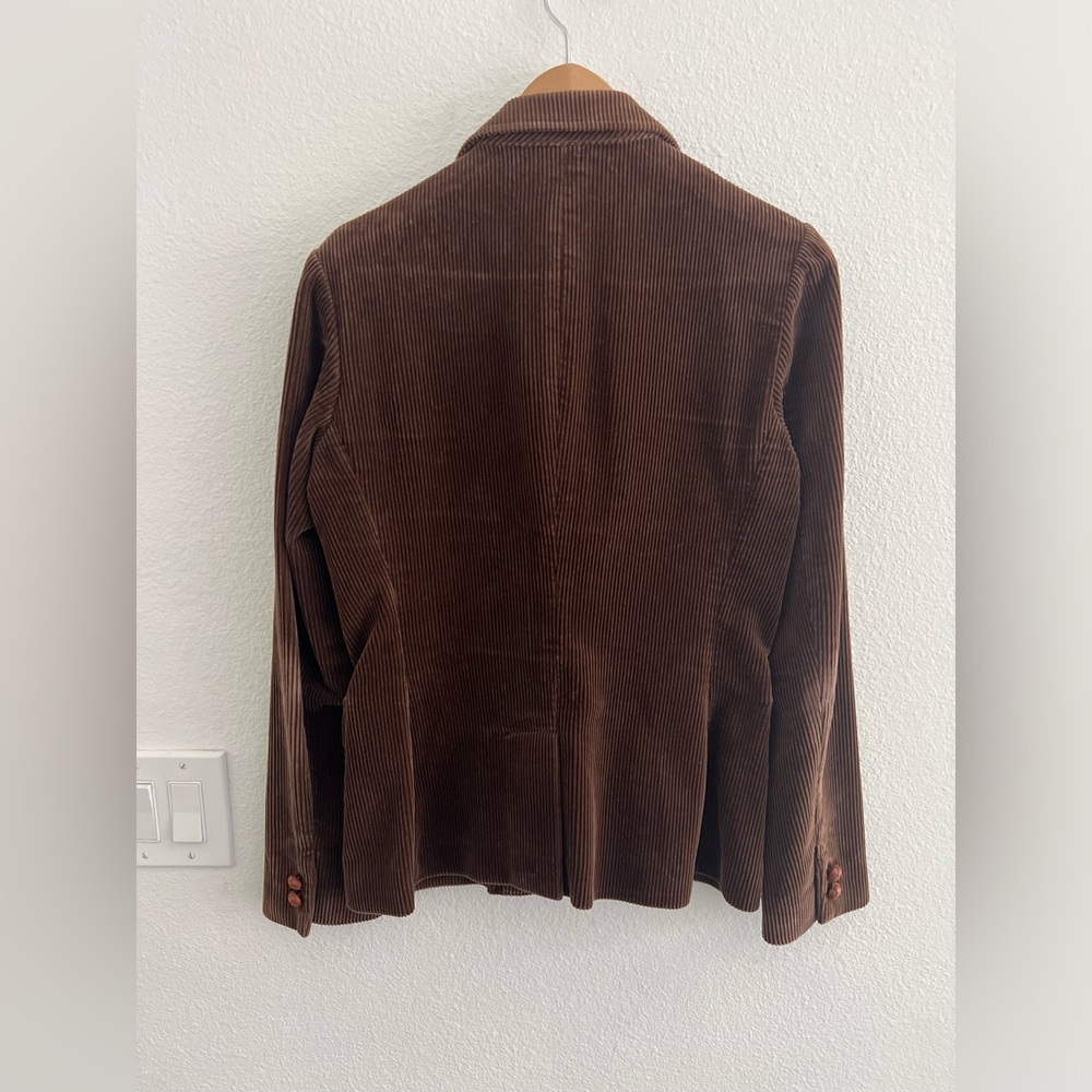 Ralph Lauren Brown Corduroy Jacket - Picture 3 of 9
